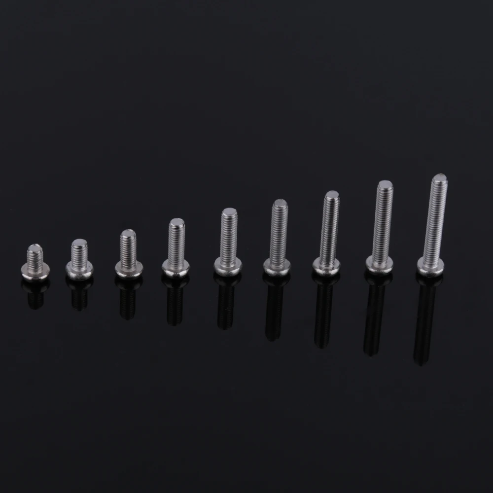 340 шт. набор винтов M3 304 из нержавеющей стали с шестигранной головкой|m3 kit|m3