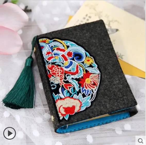 Gufeng Palace Museum Wenchuang Diary Handbook Felt kit Non-woven cloth Craft DIY Sewing set Handwork Material | Дом и сад