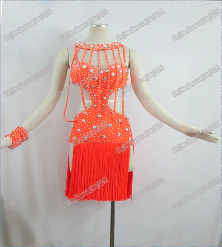 Бальное платье для латинских танцев/Вальс Танго девочек/женщин современный