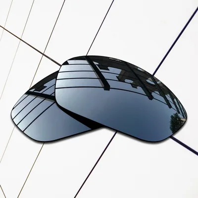 Black Chrome E.O.S поляризованные Сменные линзы для солнцезащитных очков Оукли Джульетта-сортов цветов - Цвет линз: Black Chrome