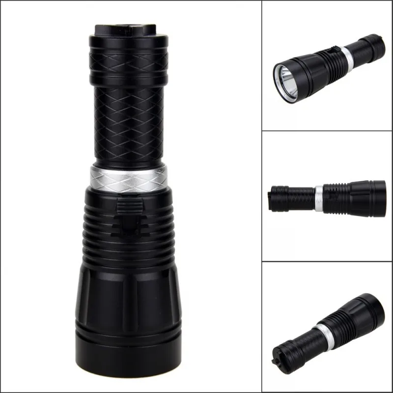 Портативный мини светильник для дайвинга светодиодный фонарик 5000LM XM L t6