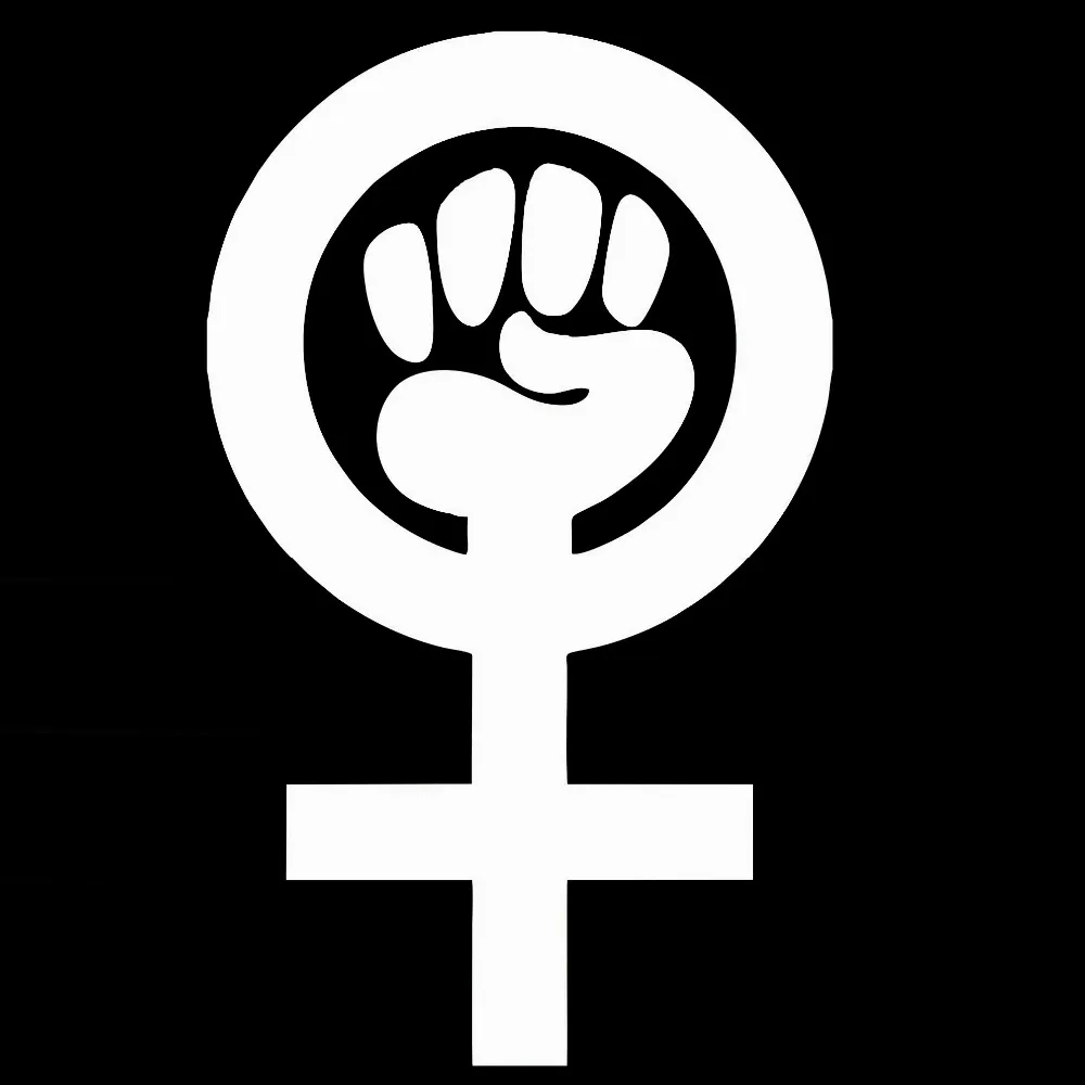 Feminist знак виниловая Автомобильная наклейка художественный Декор забавная для