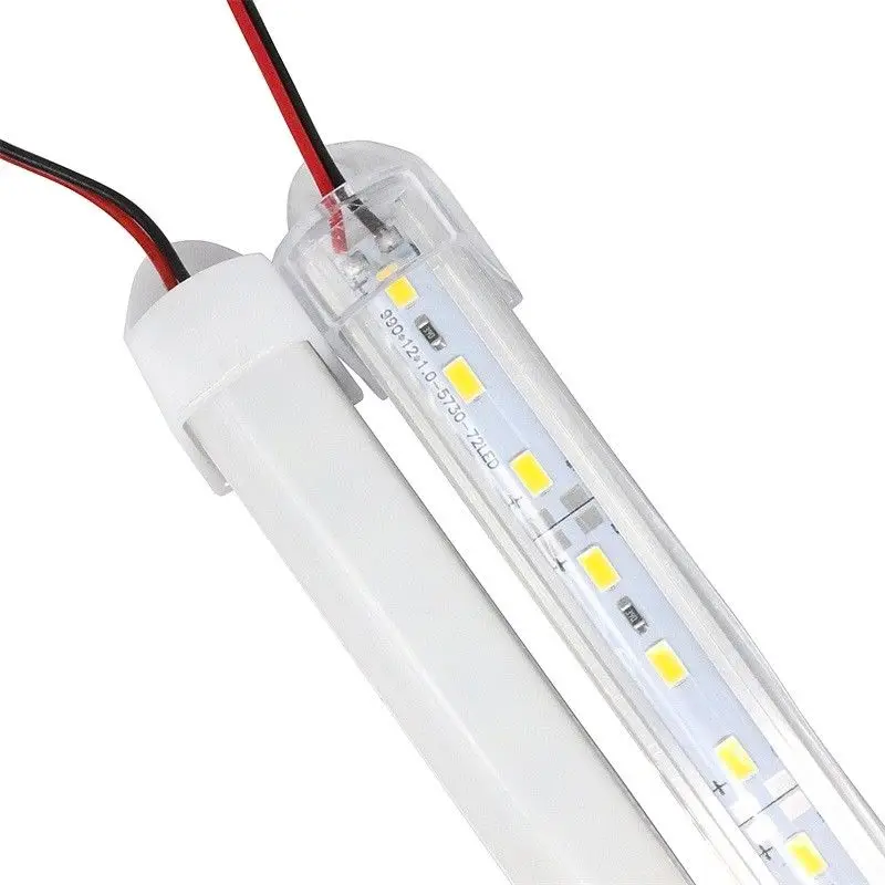 10 шт. 50 см 12 в 36 светодиодов SMD 5630 жесткий светодиодный фонарь U алюминиевый корпус