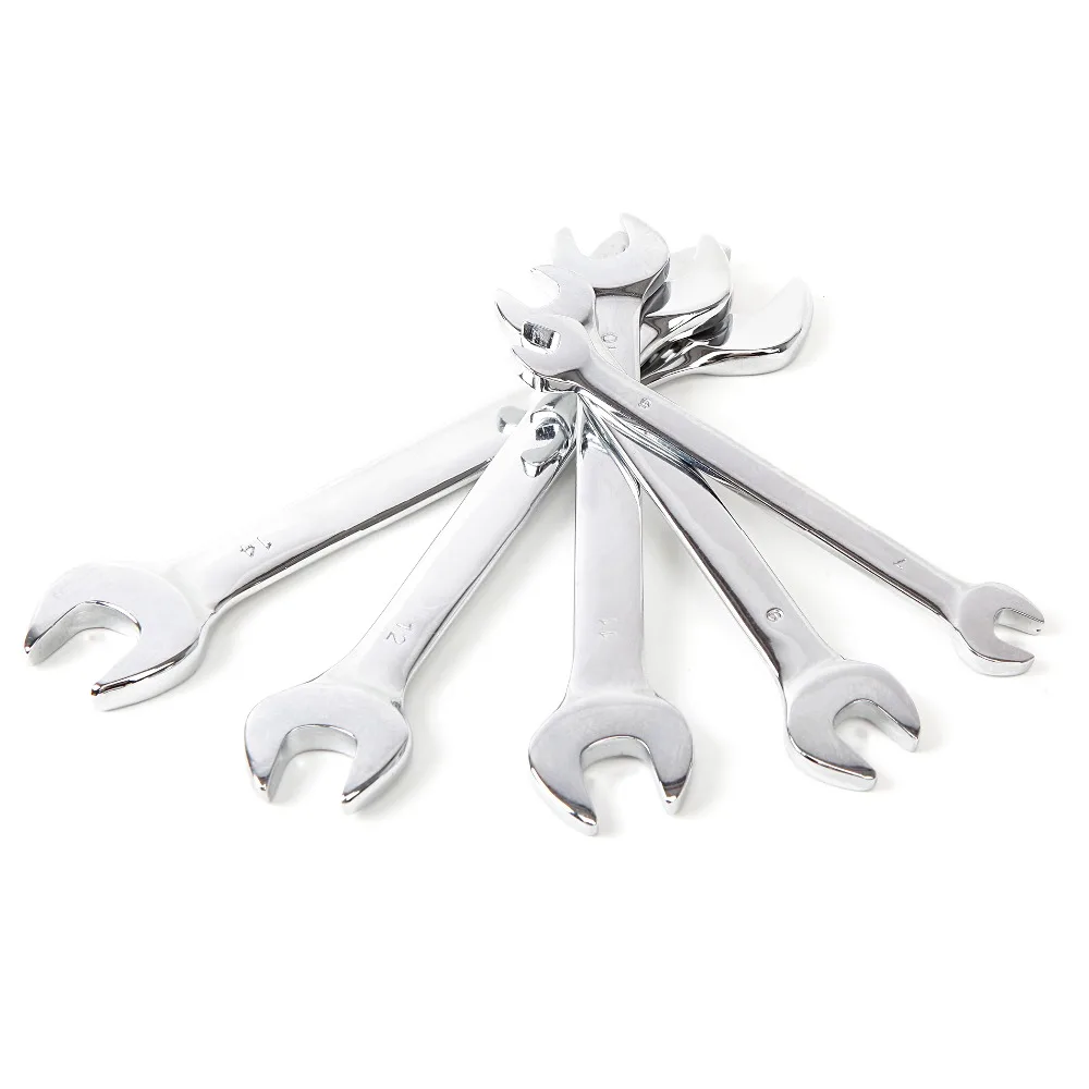 Набор метрических ключей WORKPRO 5 шт. комплект зеркальных двухсторонних гаечных