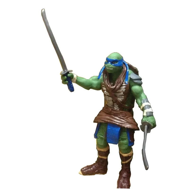 4 шт./компл. Большой размер 2014 фильм версия мультфильм модель Черепашки ниндзя