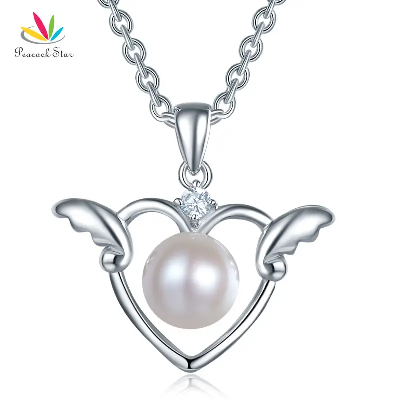 

Ожерелье из серебра 925 пробы с подвеской в виде павлина, звезды, детей, девочки, ангела, сердца, ювелирные изделия для детей CFN8072