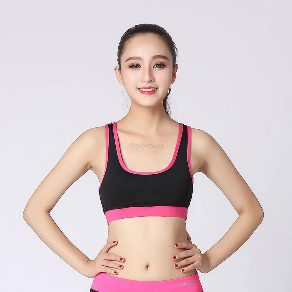 Бюстгальтер Йога Для женщин Топы Нижнее белье стрейч Jogger топы Спортивные