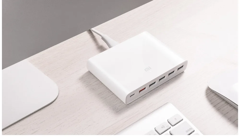 Usb type C 60 Вт 6 портов двойной QC 3,0 быстрое зарядное устройство адаптер питания для mi Macbook Air hp lenovo Asus Xiao mi для huawei ноутбук телефон