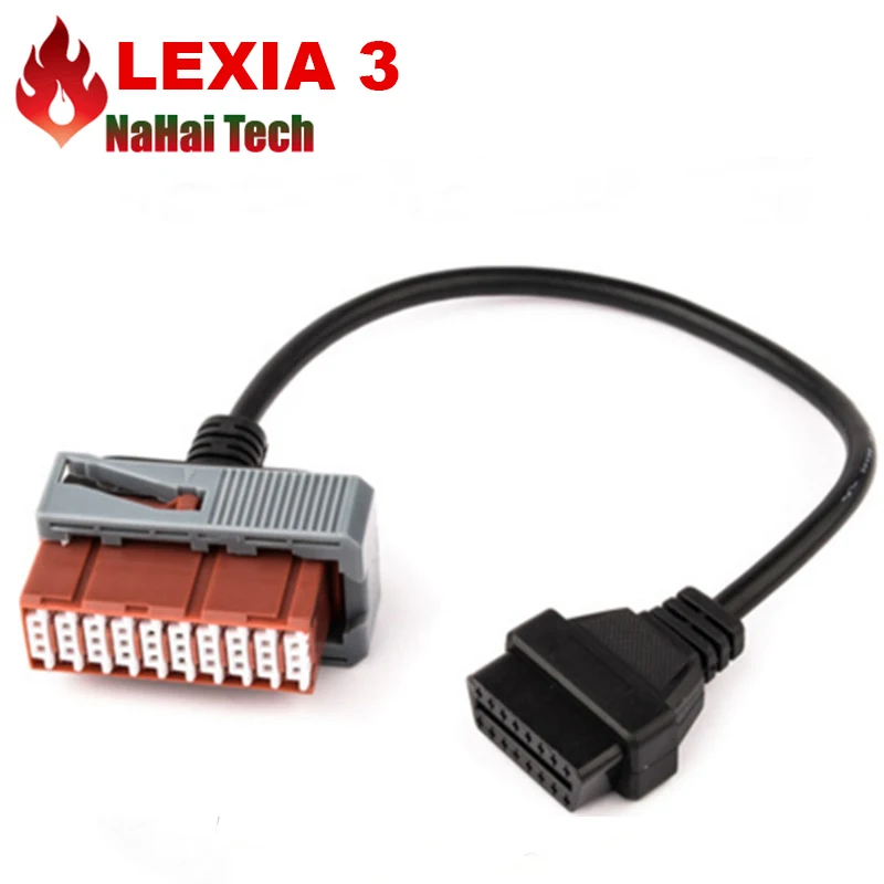 Лучший Lexia3 PP2000 PSA XS Evolution 30Pin кабель OBD2 EOBD (система бортовой диагностики Пежо (Peugeot 30