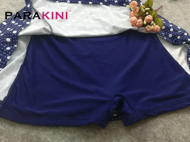 PARAKINI, сдельный купальник,, плюс размер, 2XL, одежда для плавания, для женщин, пуш-ап, купальники, в горошек, с принтом, на бретельках, ретро платье, одежда для плавания, танкини