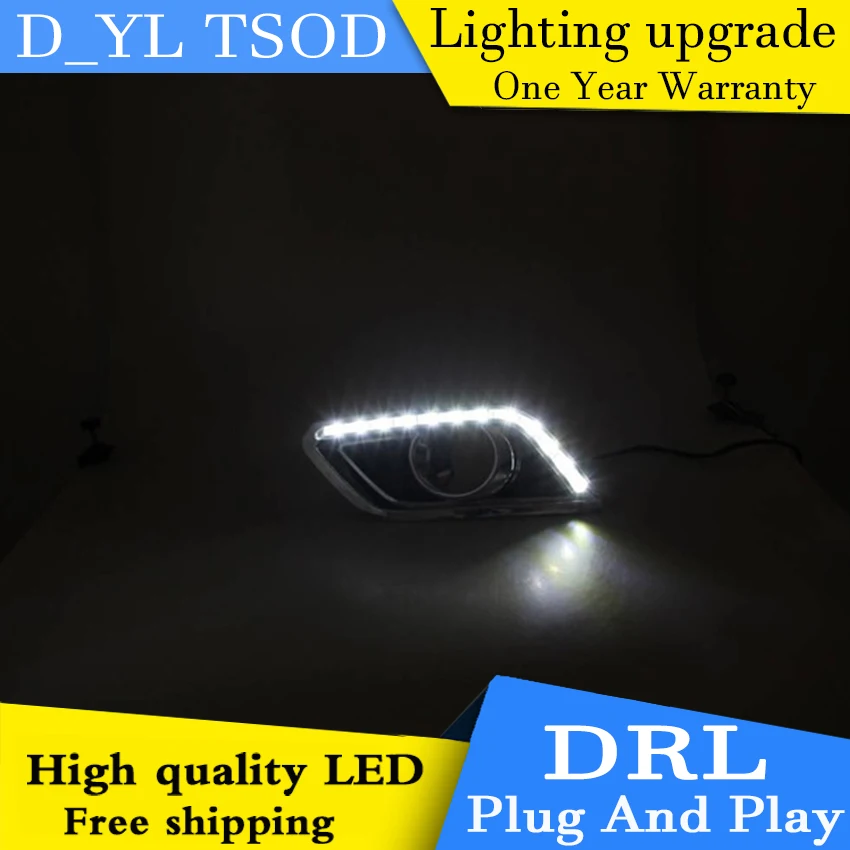 Автомобильный Стайлинг для Buick encore 2012-2013 светодиодный DRL дневные ходовые огни