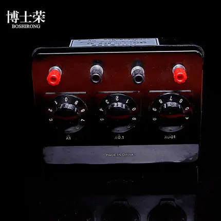 

Physical experimental apparatus 9.99 ohms Electrical circuits teaching instruments Resistance box free shipping