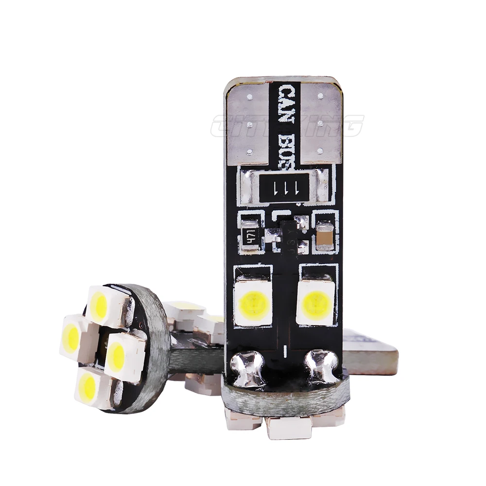20 шт./лот canbus T10 led 8SMD 1210 LED Canbus No OBC Error 194 168 W5W 8 интерьерная Лампа Белая|interior lamps|led