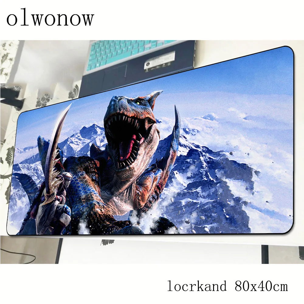 Коврик для мыши Monster Hunter 800x400x3 мм с узором HD игровой коврик классный новый