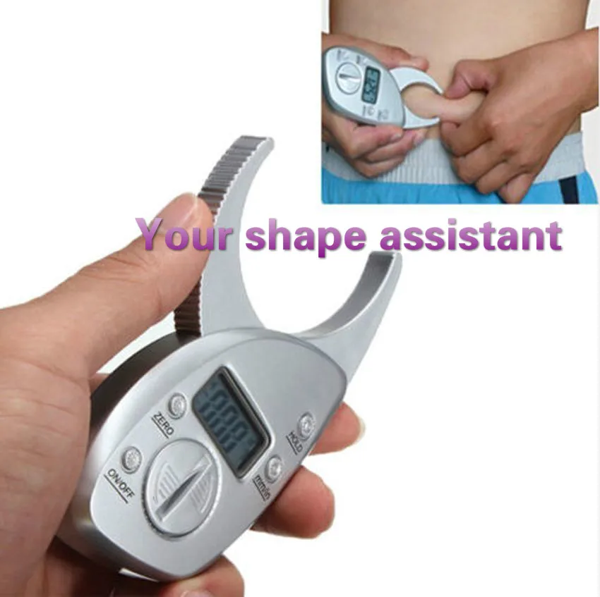 Новинка 2017 цифровой высококачественный ЖК дисплей для тела жира штангенциркуль