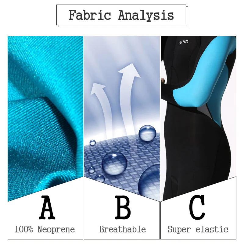 Hisea Men Wetsuit Full Body With Cap UV Protection Scuba Diving Swimming Surfing Snorkeling Spearfishing XS-XXL | Спорт и