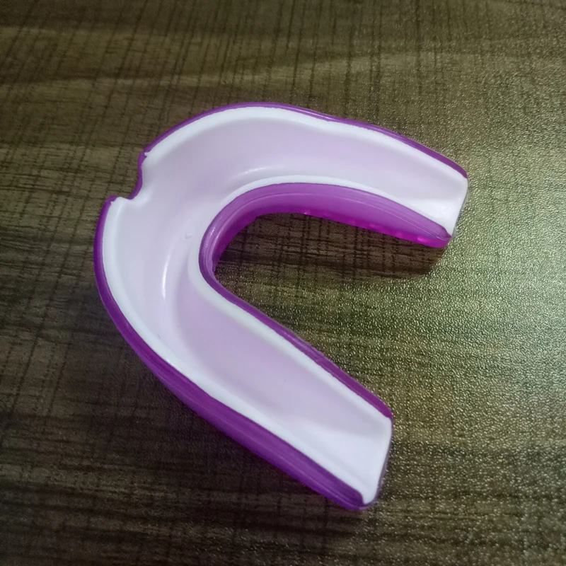 Защита для рта силиконовый двухсторонний резиновый щит защита зубов бокса MMA