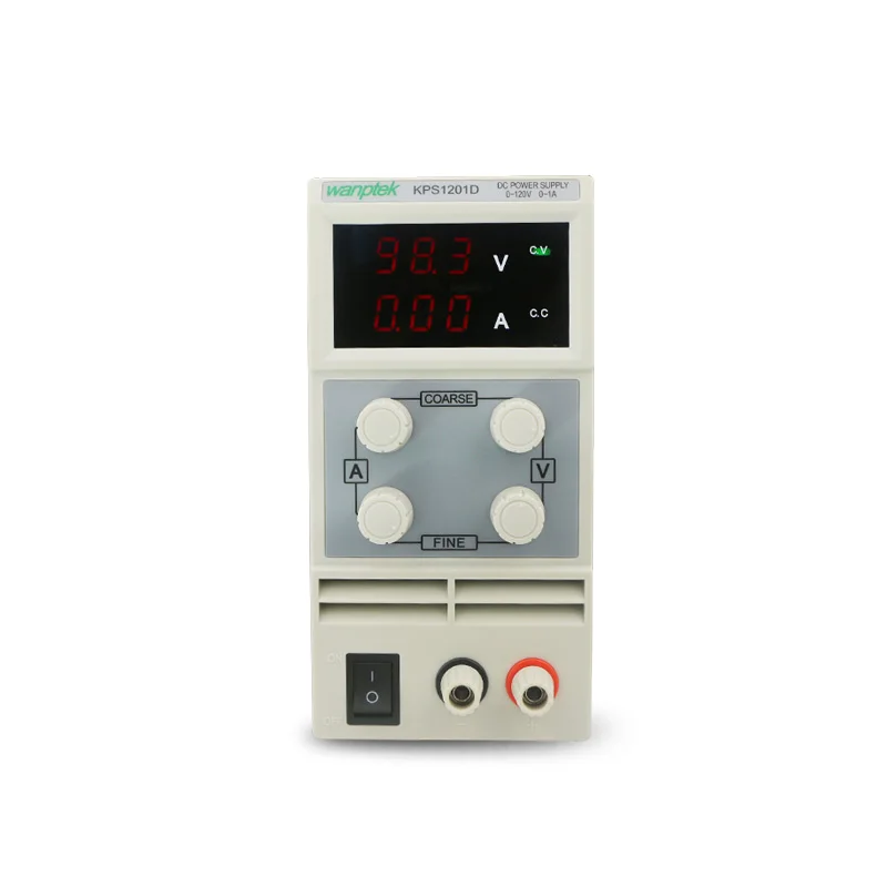 120V 1A DC Regulated Power High Precision Adjustable Supply Switch Maintenance Protection Function KPS1201D | Обустройство дома