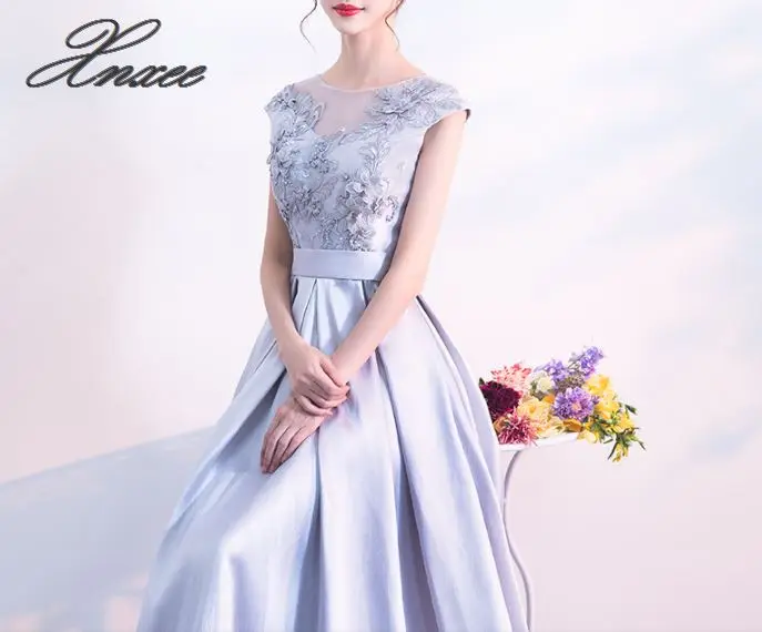 Элегантное женское платье новинка 2020 платья трапеции праздничное с цветочной