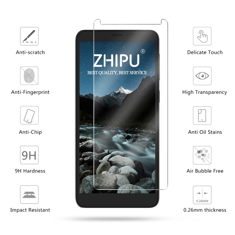 Закаленное стекло для zte Blade A530 защита экрана 2.5D 9H Премиум Защитная стеклянная