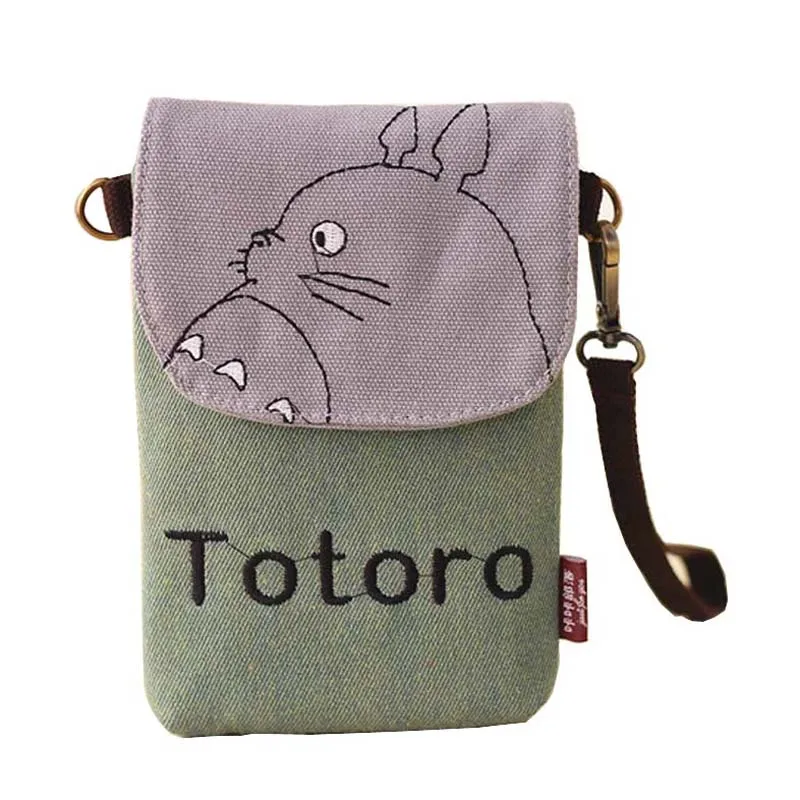 Универсальный холщовый чехол для телефона Тоторо мобильного Xiaomi 3 redmi iPhone 6 6s Plus 5S