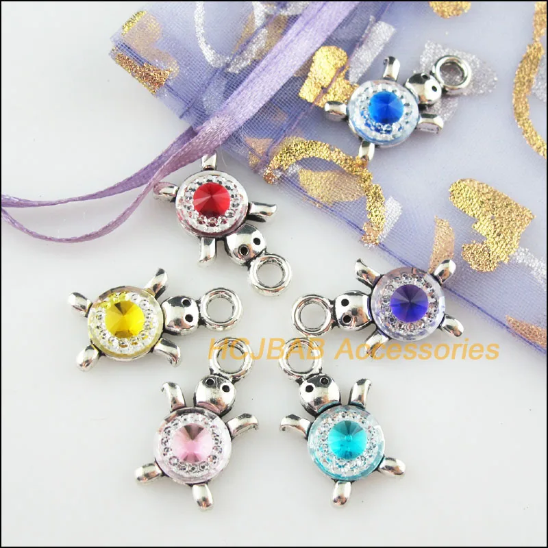 Подвески из искусственной смолы 14x23 мм, 12 шт.