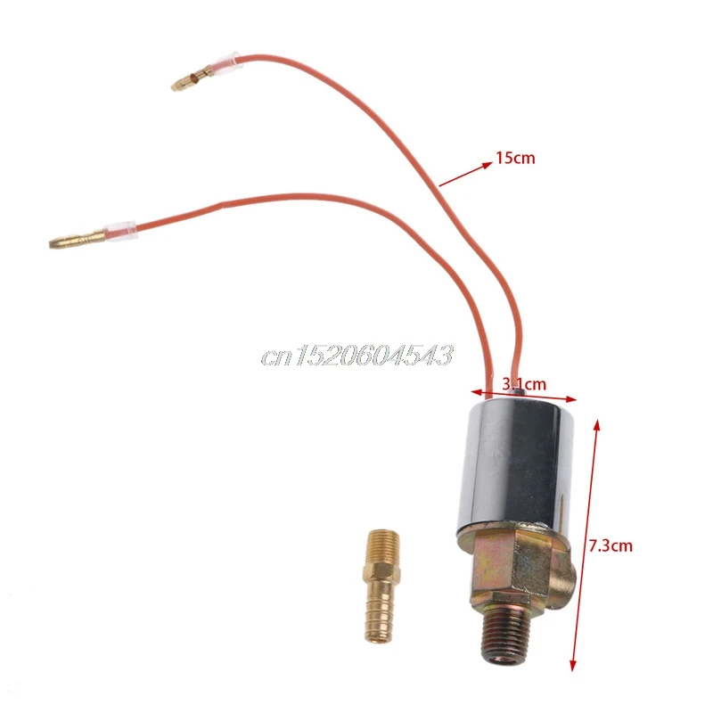 1/" DC 12 V/24 V Автомобильный металлический поезд клаксон грузовика электромагнитный клапан R06 и Прямая поставка