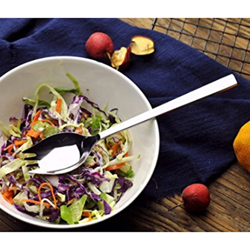 2 в 1 Креативный дизайн походная Сверхлегкая ложка с длинной ручкой из