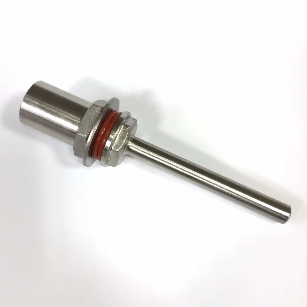 5 &quotL нержавеющая сталь 304 Homebrew чайник Thermowell Weldless 1/2&quot BSP|weldless thermowell|homebrew kettlehomebrew