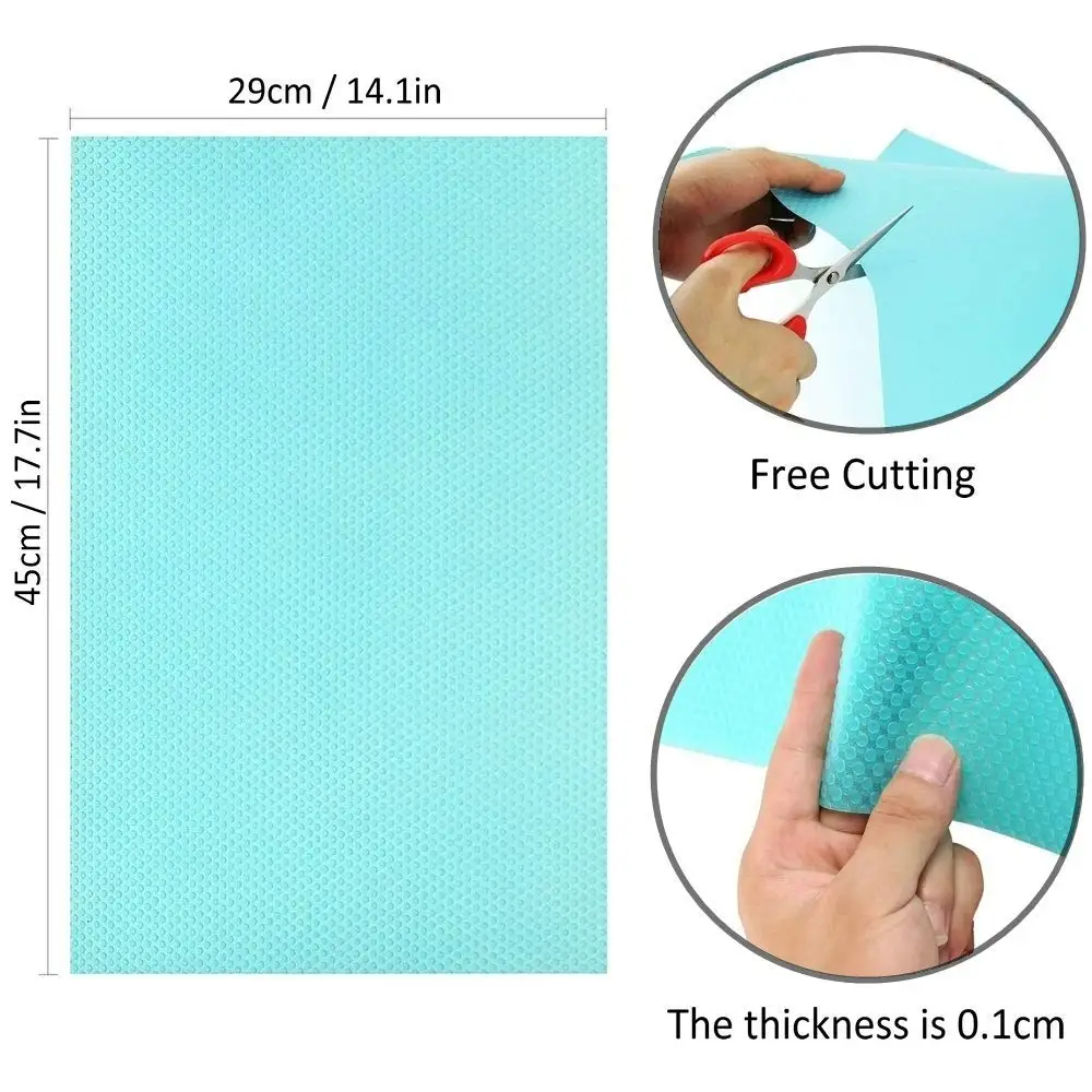 2 шт. коврики для холодильника лайнер антибактериальные Нескользящие Коврики