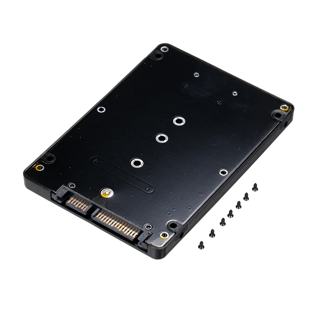 22Pin SATA III NGFF M.2 SSD 2 5 ''корпус адаптер конвертер с 2280 2260 2242 2230 SSD|Компьютерные