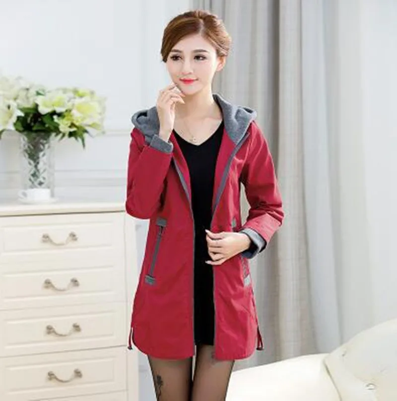 

New Female Outerwear 2020 New Spring and Autumn Women's Plus Size Casual Jacket Fashion Female Coat Women Clothes M-5XL TR032