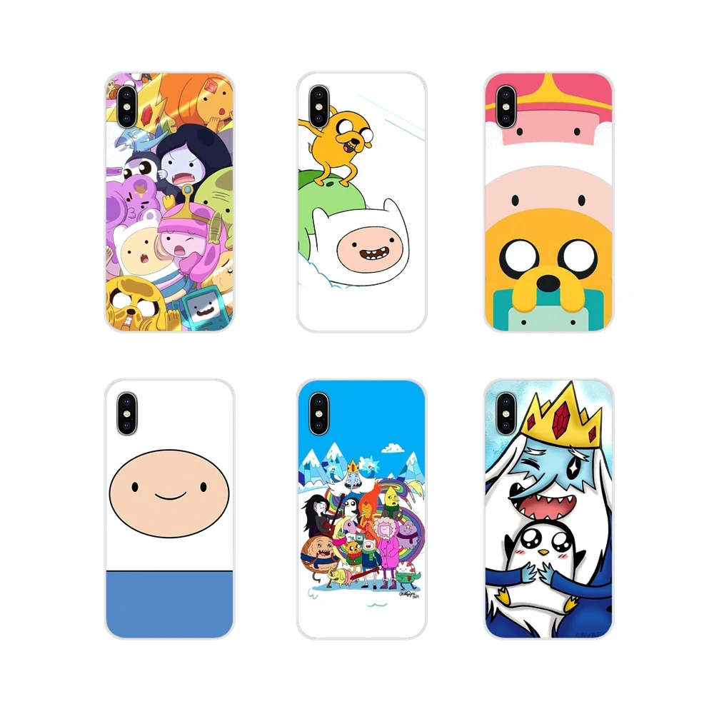 Для Samsung Galaxy S3 S4 S5 Mini S6 S7 Edge S8 S9 S10 Lite Plus Note 4 5 8 9 Adventure Time аксессуары чехлы для