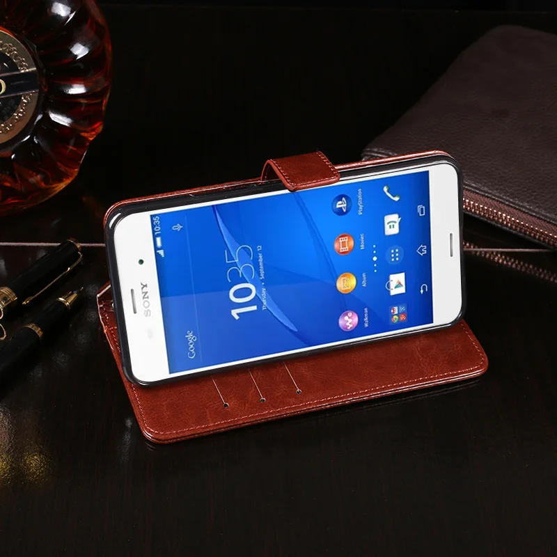 Чехол для Sony Xperia Z3 чехол высококачественный флип-кожаный чехол-кошелек телефона |
