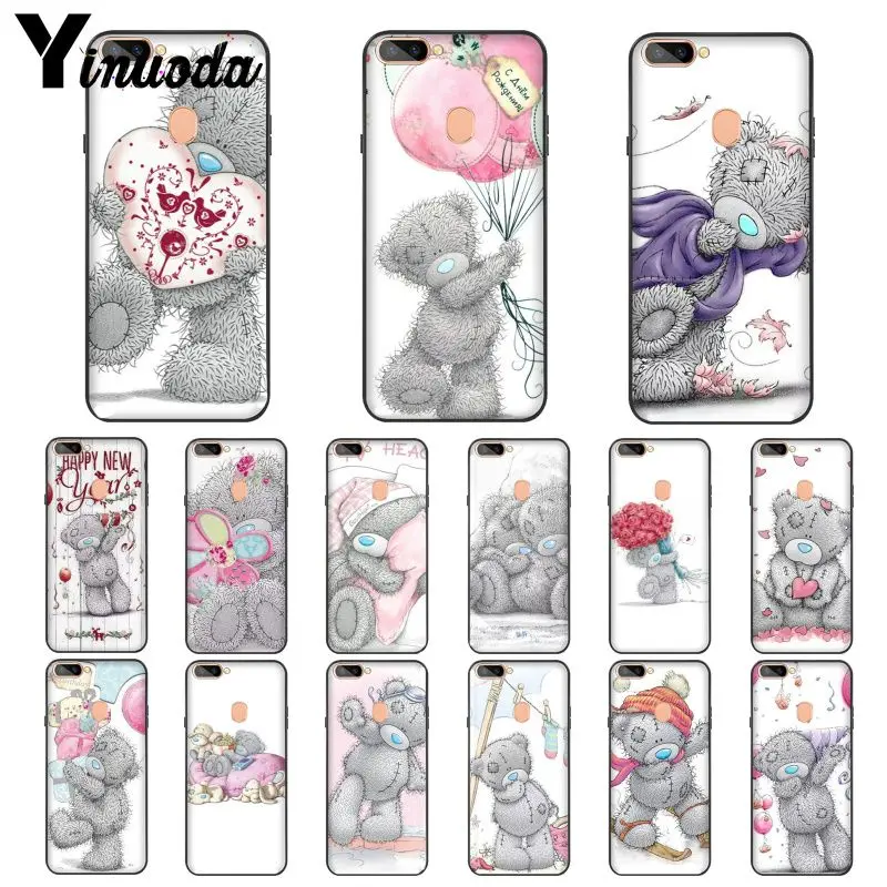 Yinuoda Tatty Teddy Bear Me To You черный мягкий силиконовый чехол для телефона из ТПУ OPPO R11 Plus R11S