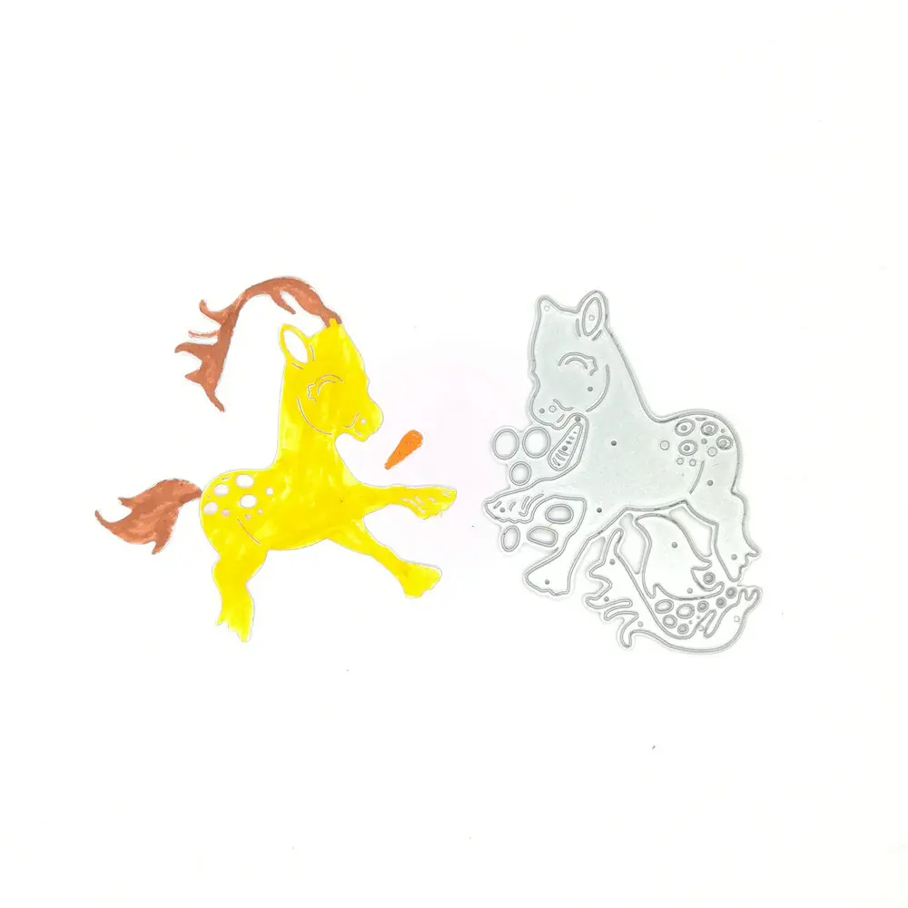 Deer Cutting Dies for DIY Scrapbooking/photo album Paper Card Decorative Metal Embossing Stencil | Дом и сад