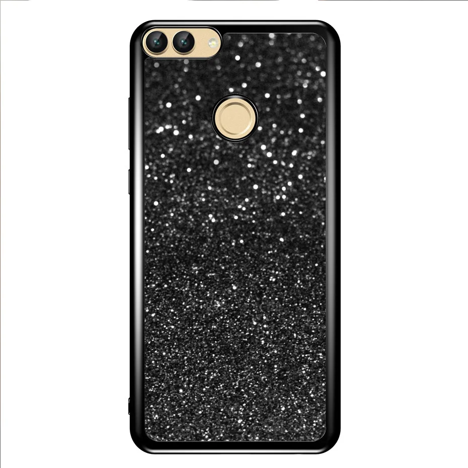 xing4 black Блестящий Мягкий чехол для huawei P Smart Plus Nova 3 3i Коврики 10 Honor 10 9i 9 8 P9 P8 P10 P20 Lite Y5 Y6 Y7 ТПУ чехол - Цвет: xing4 black