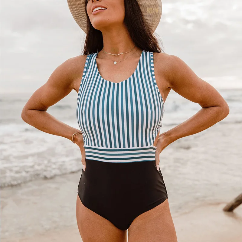 

Купальник женский в стиле ретро, пикантный слитный купальник с завышенной талией, бикини, танкини, купальник с подкладками, боди Badpak