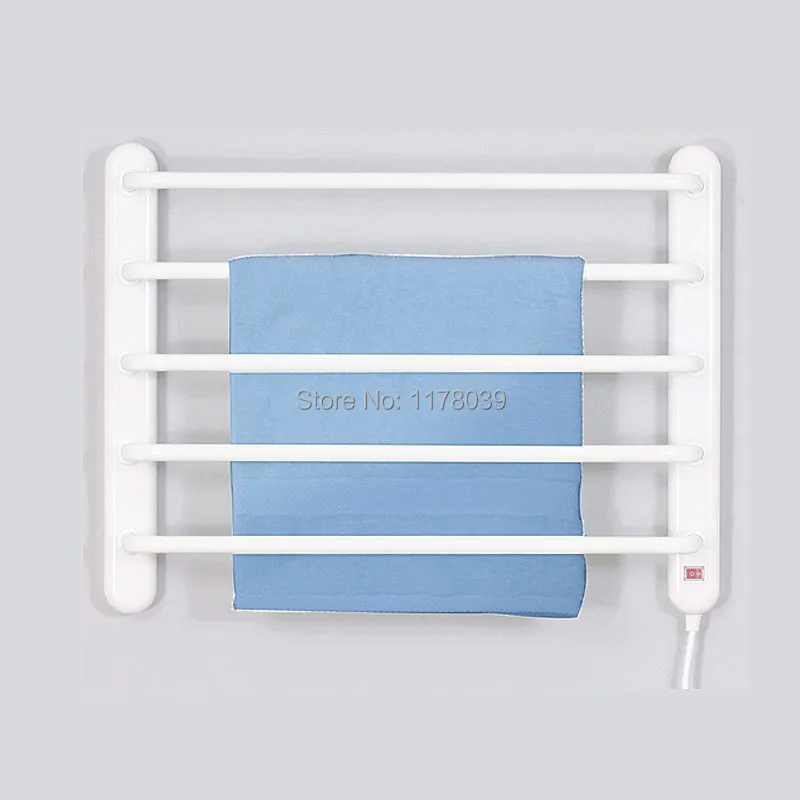Регулируемая Белая вешалка для полотенец 90 Вт настенный подогреватель держатель