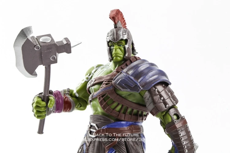 Экшн-фигурка из мультфильма Disney Мстители Marvel 3 Ragnarok Hulk Роберт Брюс 20 см
