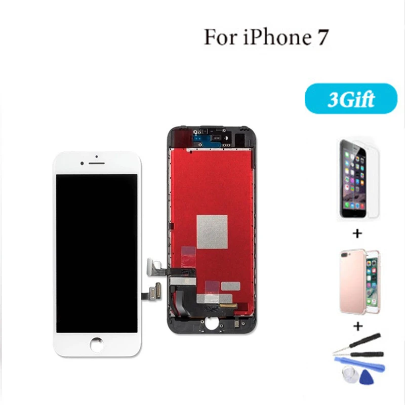 1 шт. ЖК-дисплей для iPhone 8 сенсорный экран сборка Замена хороший 3D Бесплатная