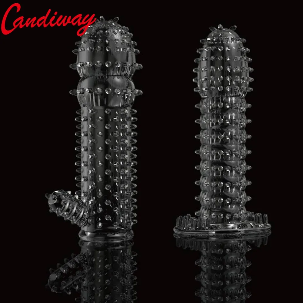 Candiway многоразовые вибратор кольцо бушинга Пенис задержки импотенции эрекция