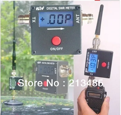 Цифровой счетчик REDOT 1050A 120 Вт VHF UHF/измеритель мощности N-гнездовой разъем |