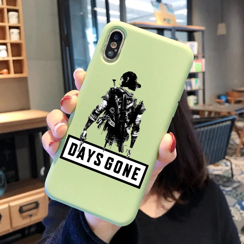 Days Gone MONGREL прощание MC цветной мягкий силиконовый телефон чехол для iPhone 6 6s 6plus 7 7plus 8 8plus XR XS XSMAX