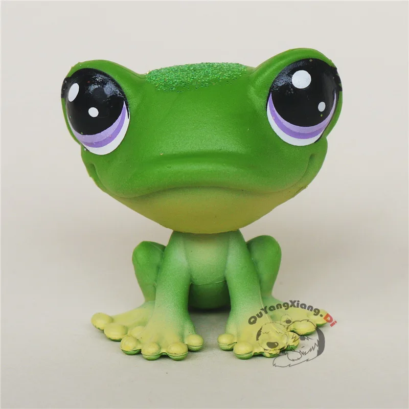 

CW003 Pet Shop Animal Gold powder frog doll action Figure