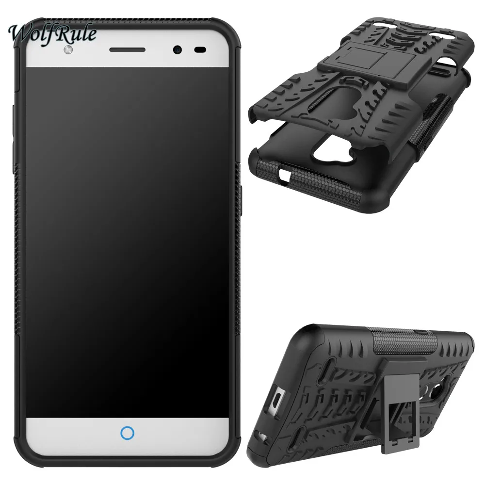 Чехол для ZTE Blade V7 Lite противоударный чехол из ТПУ + ПК подставка телефона V6 Plus / A2