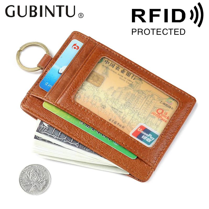 Кошелек мужской из натуральной кожи с отделением для карт | Багаж и сумки