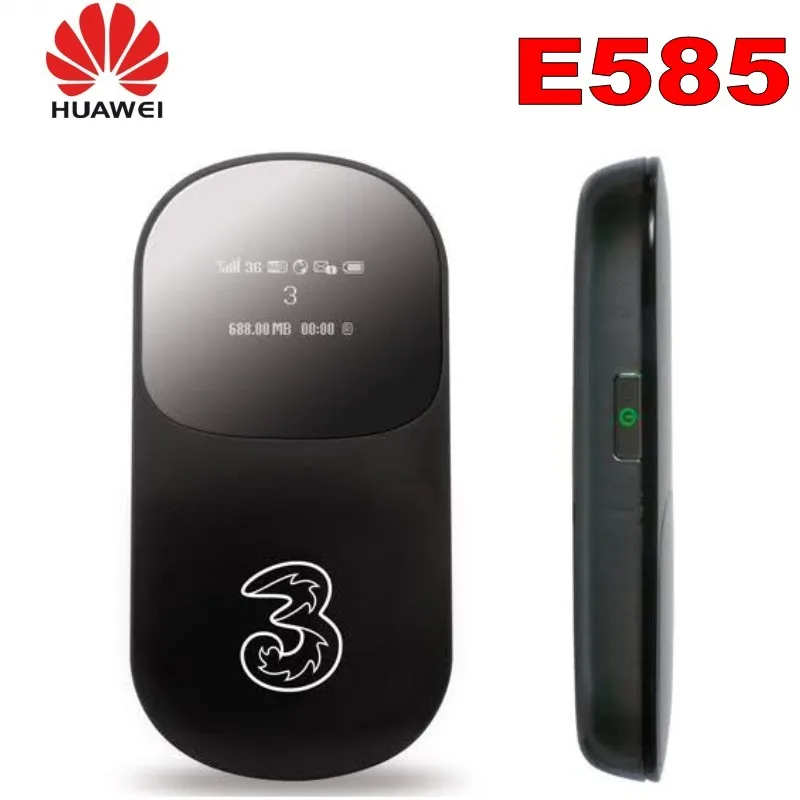 Разблокированный Huawei E585 3 5G 3G мобильный роутер HSDPA Карманный Wi Fi модем OLED экран