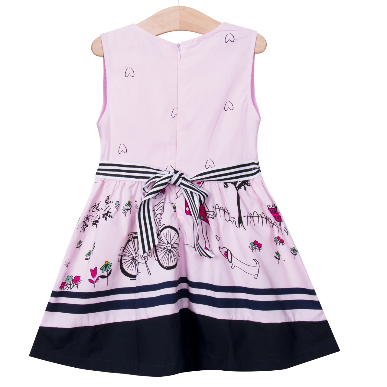 2018 Fashion Sweet Pink Baby Kids Girls Princess Party Bubble Beauty Anime Formal Dress Sundress Fit 2-7Y | Детская одежда и обувь