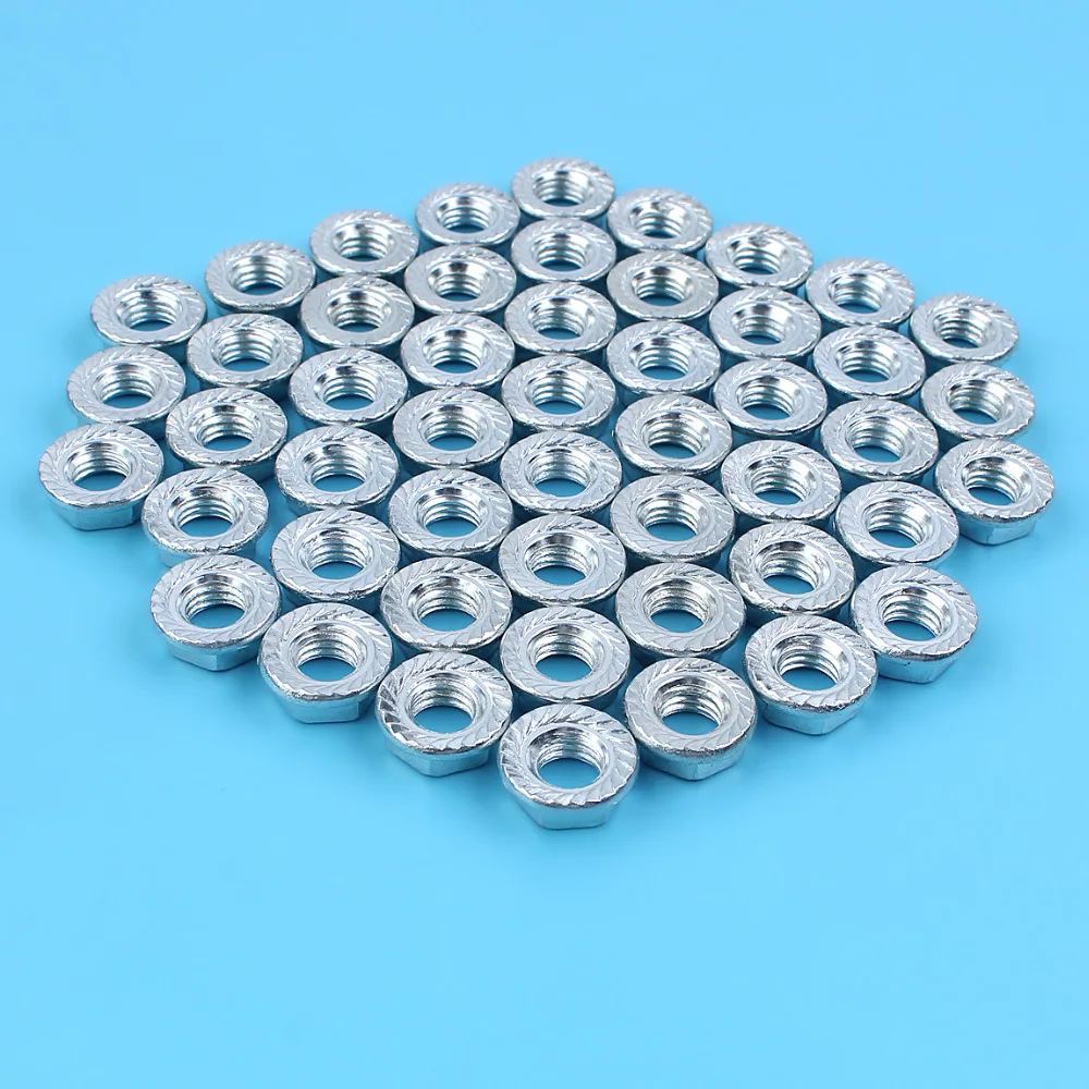 50 х Бар гайки для HUSQVARNA 268 272 51 55 61 66 136 141 234 238 242 246 254 257 262 266 281 345 350 351 353 357 359 362 365 372 |